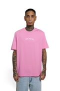 Modelo de camisa rosa de Velanoxe