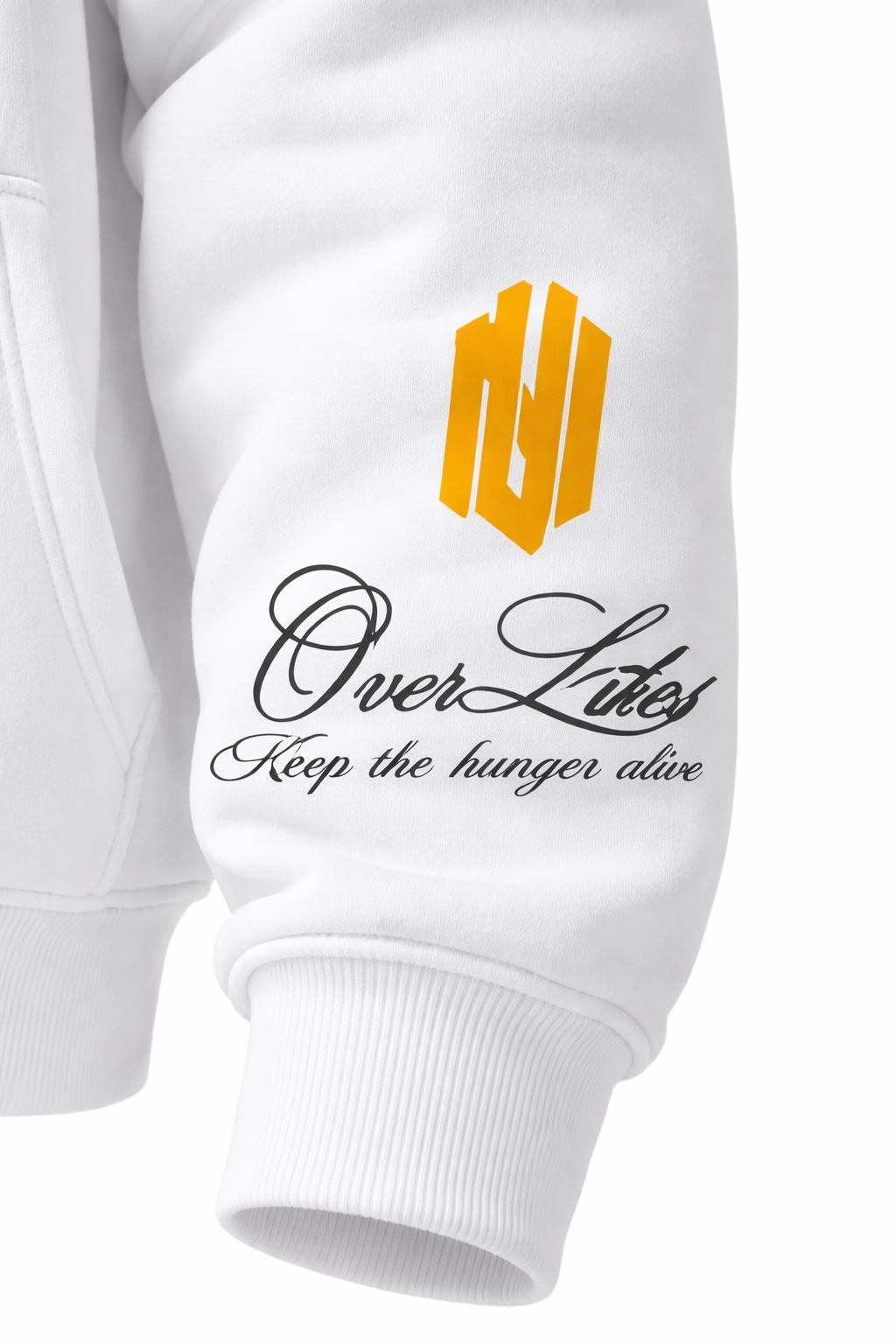 Sudadera blanca Velanoxe